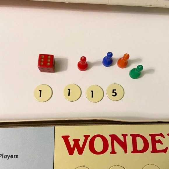 Rare Vintage 1969 Wonderland Nursery  Rhyme Characters Board Game Never Played - Picture 9 of 11